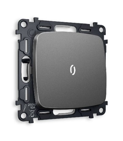 Комплект механизма 1-кл выключателя с подсветкой Ambrella Volt Omega MO652015