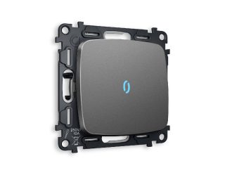 Комплект механизма 1-кл выключателя с подсветкой Ambrella Volt Omega MO652020