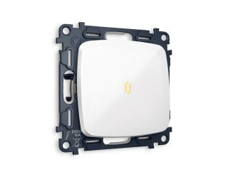 Комплект механизма 1-кл выключателя с подсветкой Ambrella Volt Omega (OP1020, VM101, G11Y) MO102010