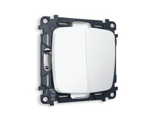 Комплект механизма 2-кл проходного выключателя Ambrella Volt Omega MO123020