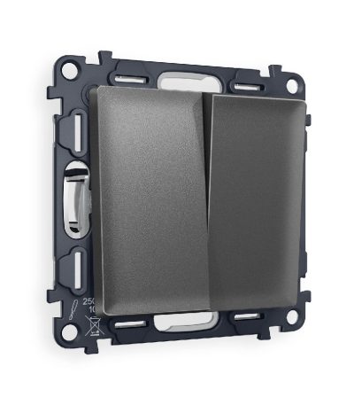 Комплект механизма 2-кл выключателя Ambrella Volt Alfa MA653010