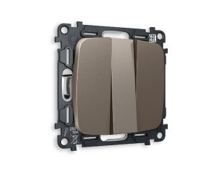 Комплект механизма 3-кл выключателя Ambrella Volt Omega MO635010