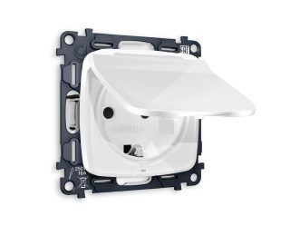 Комплект механизма электрической розетки Ambrella Volt Omega (OP1080, VM141) MO108010