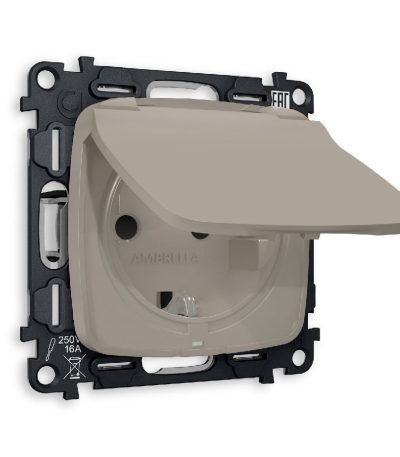 Комплект механизма розетки Ambrella Volt Omega MO368010