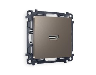 Комплект механизма розетки HDMI 2.0 40V/500mA 2.0GHz 5-18Gbit/s Ambrella Volt Alfa MA644010