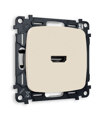 Комплект механизма розетки HDMI 2.0 40V/500MO 2.0GHz 5-18Gbit/s Ambrella Volt Omega MO334010