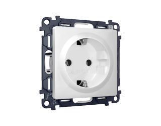 Комплект механизма розетки с/з на винтовых зажимах Ambrella Volt Alfa MA126010