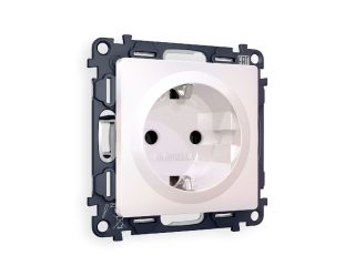 Комплект механизма розетки с/з на винтовых зажимах Ambrella Volt Alfa MA206010