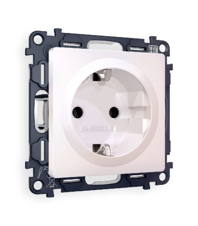 Комплект механизма розетки с/з на винтовых зажимах Ambrella Volt Alfa MA206010