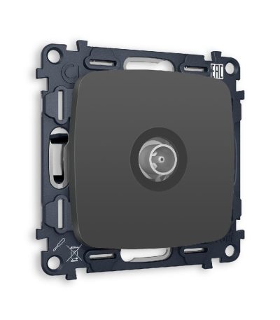 Комплект механизма TV розетки оконечной 50-870 MHz 1dB Ambrella Volt Omega MO913010