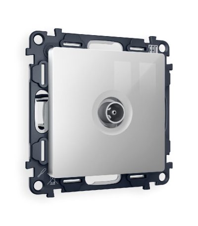 Комплект механизма TV розетки проходной 5-1000 MHz 4dB Ambrella Volt Alfa MA413030