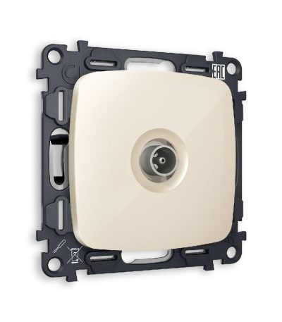 Комплект механизма TV розетки проходной 5-1000 MHz 4dB Ambrella Volt Omega MO313030