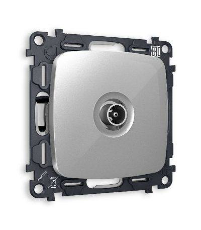 Комплект механизма TV розетки проходной 5-1000 MHz 4dB Ambrella Volt Omega MO413030