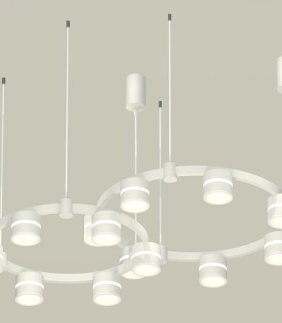 Комплект подвесного светильника Ambrella Light Techno Ring XR92081001 (A9208x2, C9236, C9231, N8444)