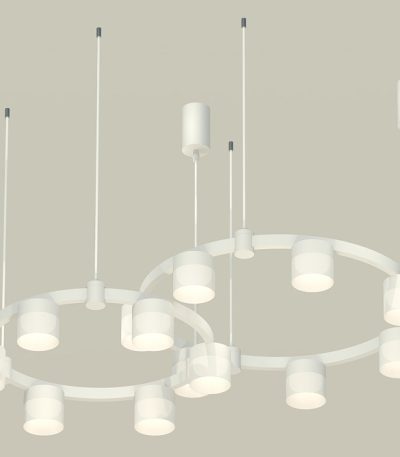 Комплект подвесного светильника Ambrella Light Techno Ring XR92081002 (A9208x2, C9236, C9231, N8402)