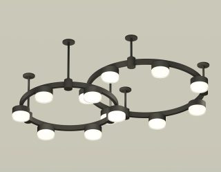 Комплект подвесного светильника Ambrella Light Techno Ring XR92221006 (A9222, A9227, C9238, C9232, N8399)