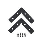 Комплект верхних соединителей (2 шт.) Crystal Lux Space CLT 0.223 07