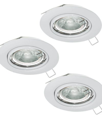 Комплект встраиваемых светильников (3 шт.) Eglo Mazuby 34016
