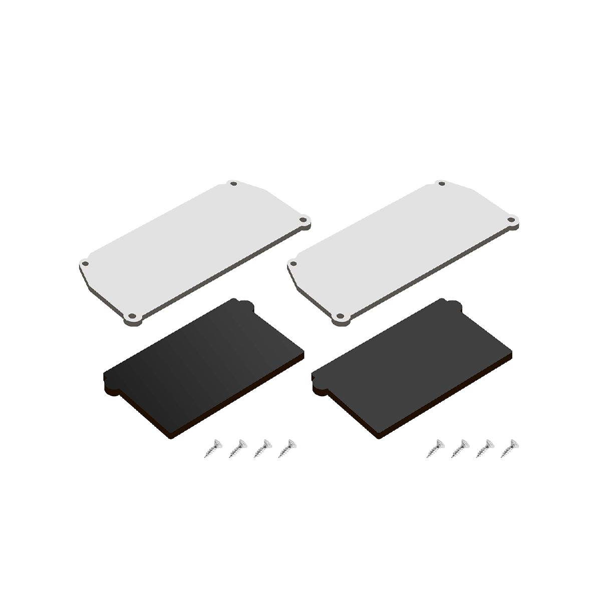 Комплект заглушек Denkirs Flod DK5852-BK Комплект заглушек Denkirs Flod DK5852-BK