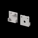 Комплект заглушек для профиля 20×20 2шт Maytoni Led Strip ALM-2020B-EC 642077