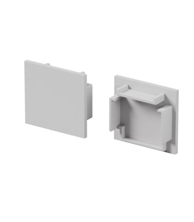 Комплект заглушек для профиля 25×22 2шт Maytoni Led Strip ALM-2522-S-EC 642065