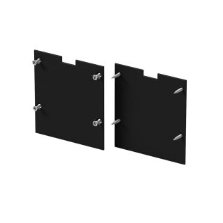 Комплект заглушек для профиля 50×50 2шт Maytoni Led Strip ALM-5050T-B-EC 642047