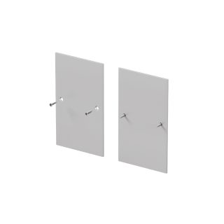 Комплект заглушек (для профиля 65×42) 2шт Maytoni Led Strip ALM-6542-EC 642056