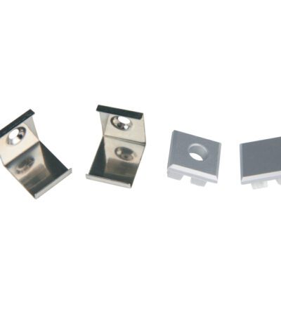 Комплект заглушек и скоб Uniel UFE-N05 SILVER A POLYBAG UL-00000625