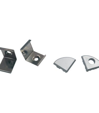 Комплект заглушек и скоб Uniel UFE-N06 SILVER A POLYBAG UL-00000626