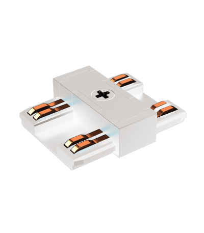 Коннектор питания прямой iLedex Vision POWER CONNECT 4825-WH