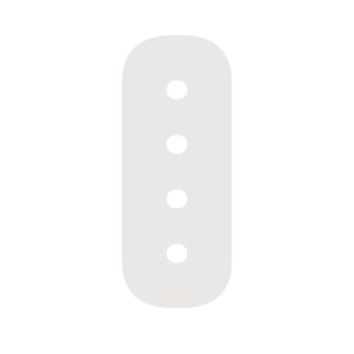 Коннектор прямой для магнитного шинопровода Arte Lamp Optima A740533