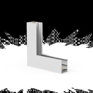 Коннектор угловой Arlight MAG-CON-4563-L90-INT (WH, 5LN, внутренний) 046925