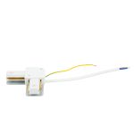 Коннектор угловой для однофазного шинопровода Feron LD1021C 52153