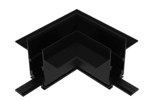 Коннектор угловой Lumker SY-LINK-CNLV-T1-BL 013606