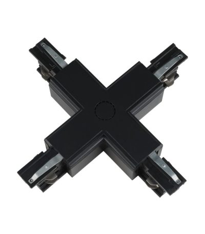 Коннектор Uniel UBX-A41 BLACK 1 POLYBAG