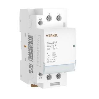 Контактор модульный Werkel W942M63O 4690389212116 a069476
