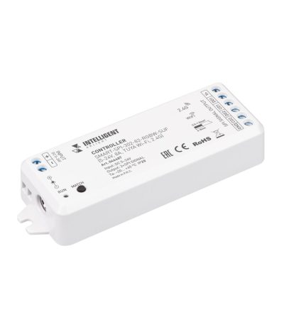 Контроллер Arlight SMART-SPI-302-82-RGBW-SUF (5-24V, 8A, TUYA Wi-Fi, 2.4G) 046487