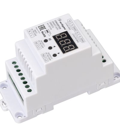 Конвертер Arlight Smart-K29-DMX512 (230V, 2x1.2A, Triac, Din) 027130