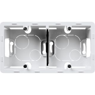 Коробка для накладного монтажа на 2 поста Legrand Inspiria 673990