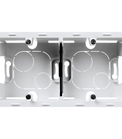 Коробка для накладного монтажа на 2 поста Legrand Inspiria 673990