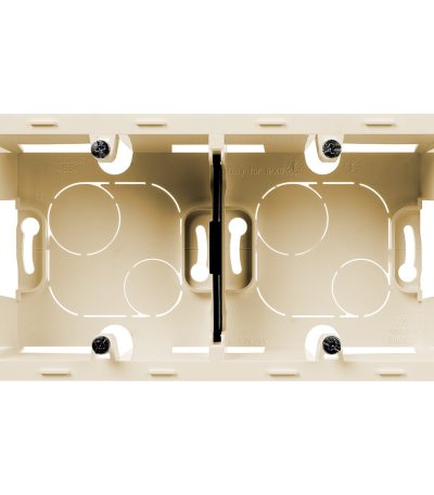 Коробка для накладного монтажа на 2 поста Legrand Inspiria 673991