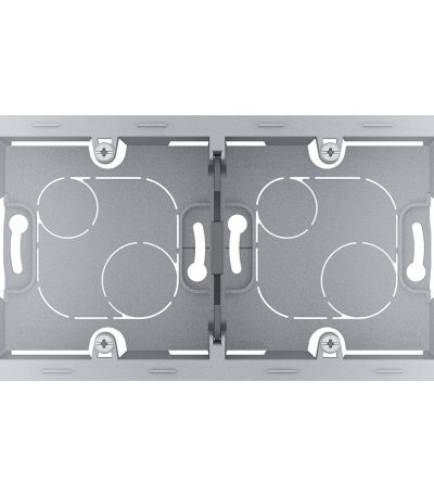 Коробка для накладного монтажа на 2 поста Legrand Inspiria 673992