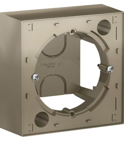 Коробка для наружного монтажа Systeme Electric AtlasDesign Шампань ATN000500