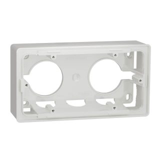 Коробка двухмодульная для открытой установки Schneider Electric Unica New NU800418