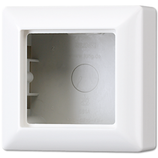 Коробка одноместная Jung AS581AWW