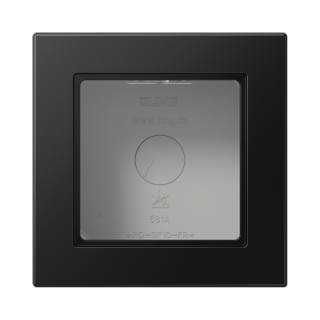 Коробка с рамкой для накладного монтажа Jung A5581BFASWM