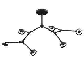 Корпус люстры на штанге поворотный Ambrella Light Diy spot C9056