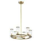 Люстра на штанге Delight Collection MD2061-6A br.brass
