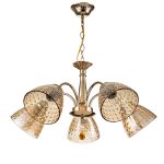 Подвесная люстра Escada Freesia 658/5PL Gold