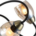 Люстра на штанге Reluce 01270-0.3-06B BK+AB